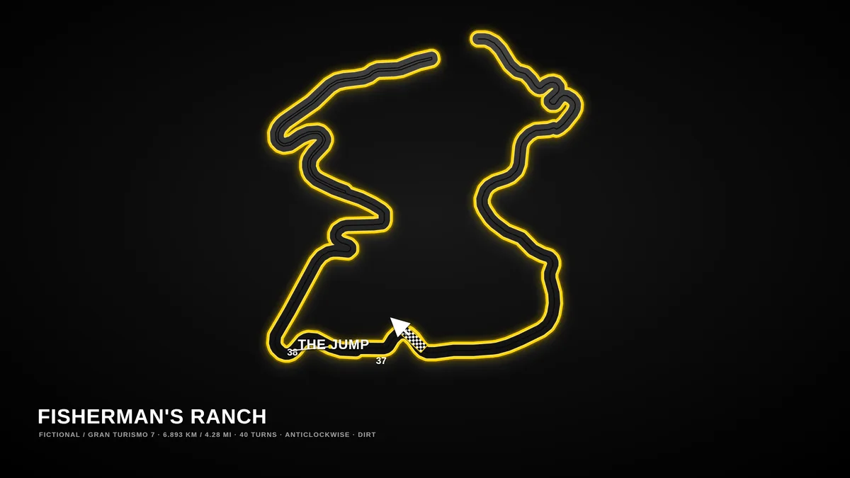 Fisherman’s Ranch track map