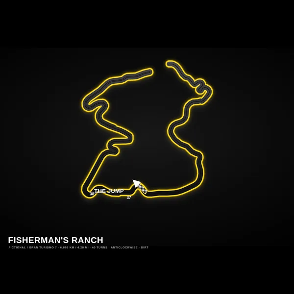 Fisherman’s Ranch track map