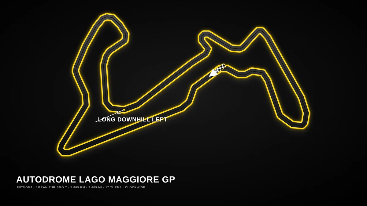 Autodrome Lago Maggiore GP track map