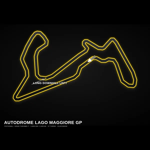 Autodrome Lago Maggiore GP track map